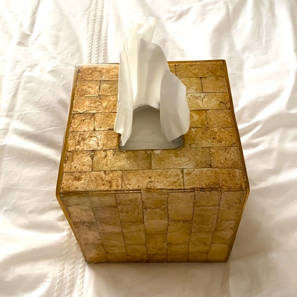 Morocco tissue dispenser holder neutral color - Picture 1 of 3